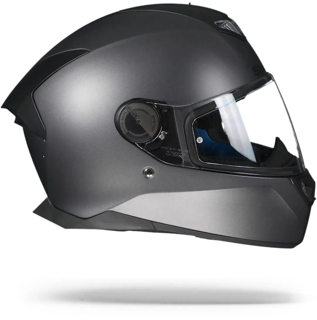 Shark Skwal 2.2 Blank Integraalhelm - Mat Antraciet - Maat XS