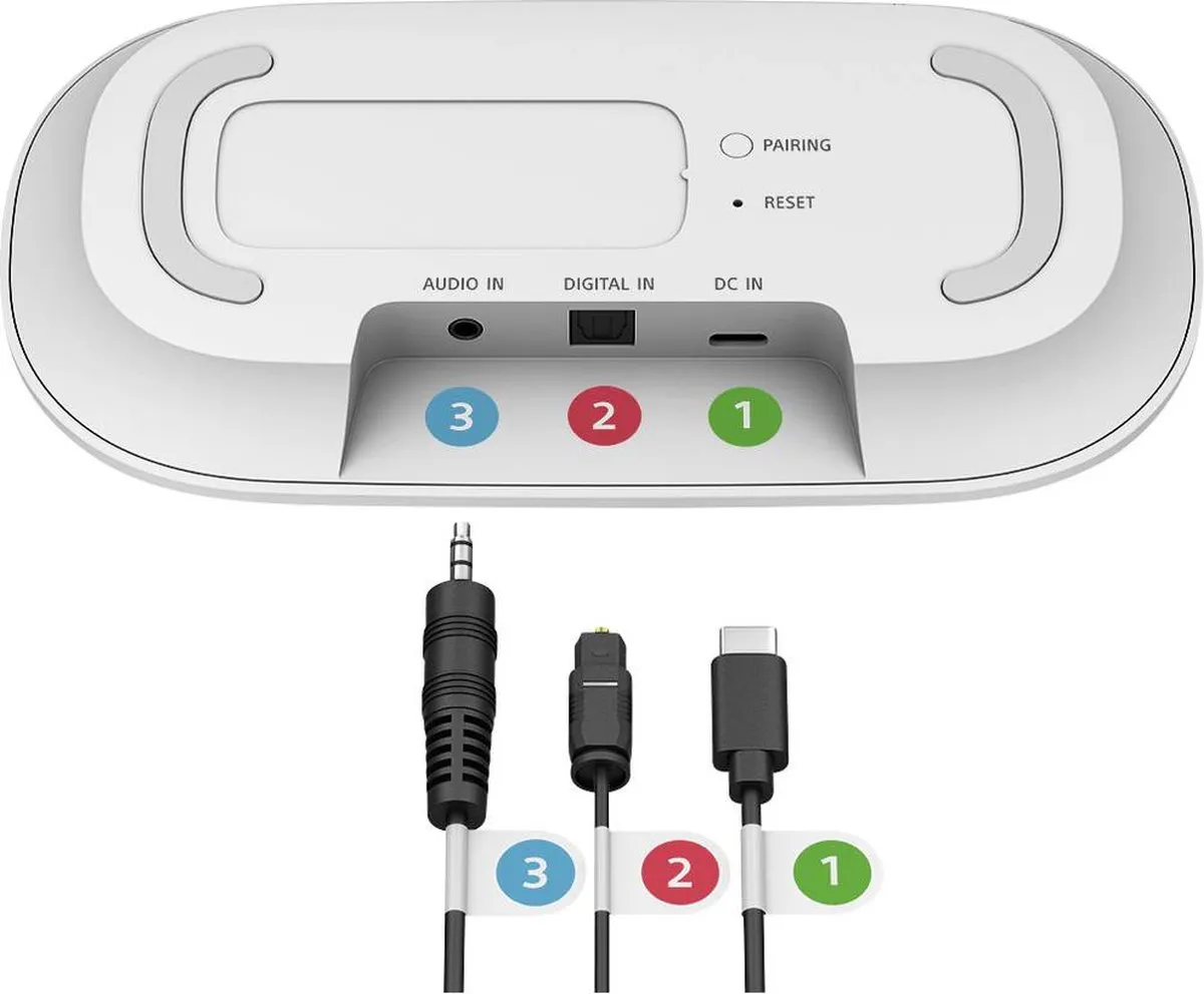 Sony SRS-LSR200 TV-luidspreker - Wit grijs