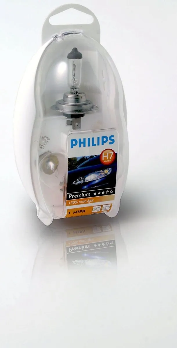 Philips Easy Kit H7 Reservelampenset - 6 Stuks