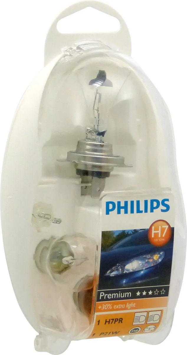 Philips Easy Kit H7 Reservelampenset