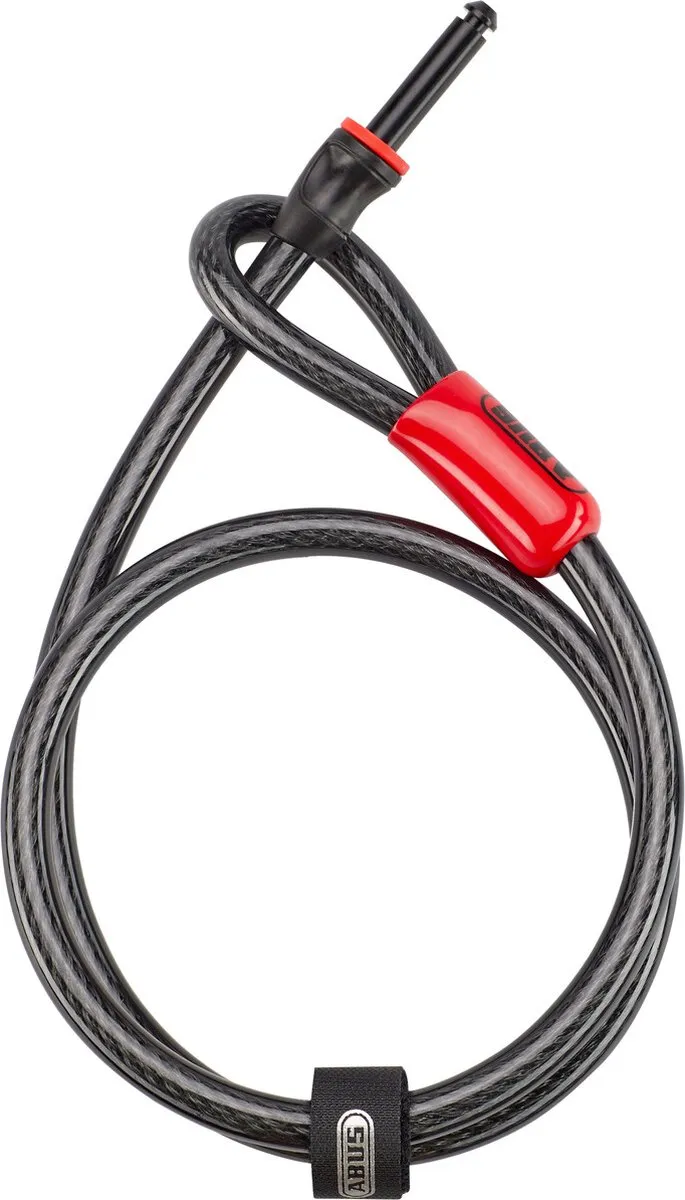 ABUS Insteekkabel CD82129 - 12mm - 100cm - Zwart