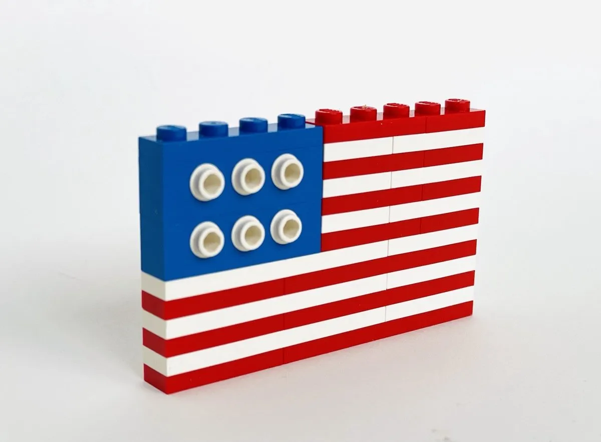 LEGO Amerikaanse Vlag 10042