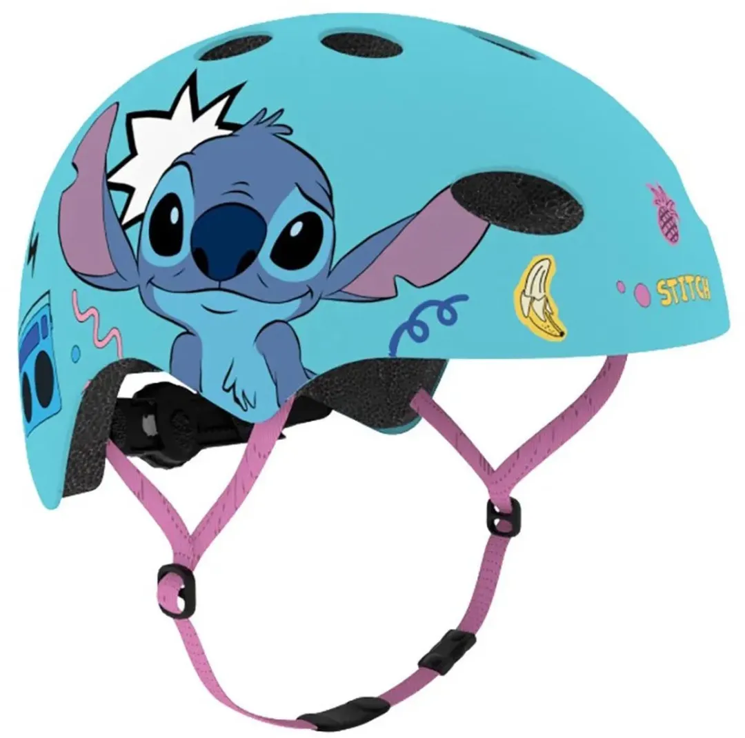 Disney Stitch Fietshelm 52-56cm - Blauw