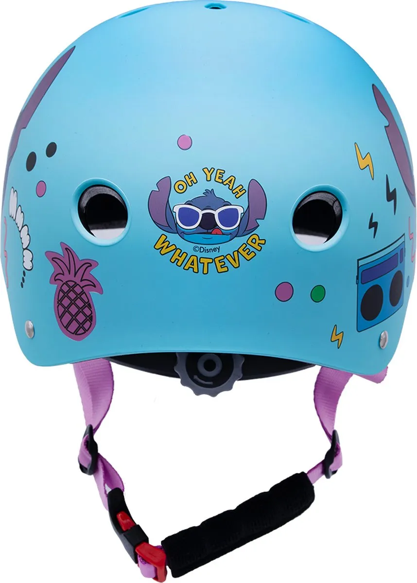 Disney Stitch Fietshelm 52-56cm - Blauw