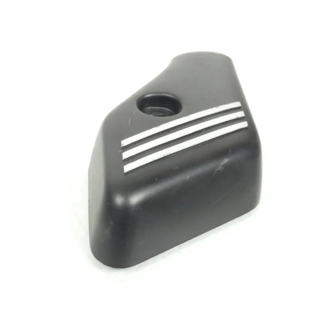 Peugeot Scooter 50ST Voorvorkbeschermer - Links - Zwart/Zilver