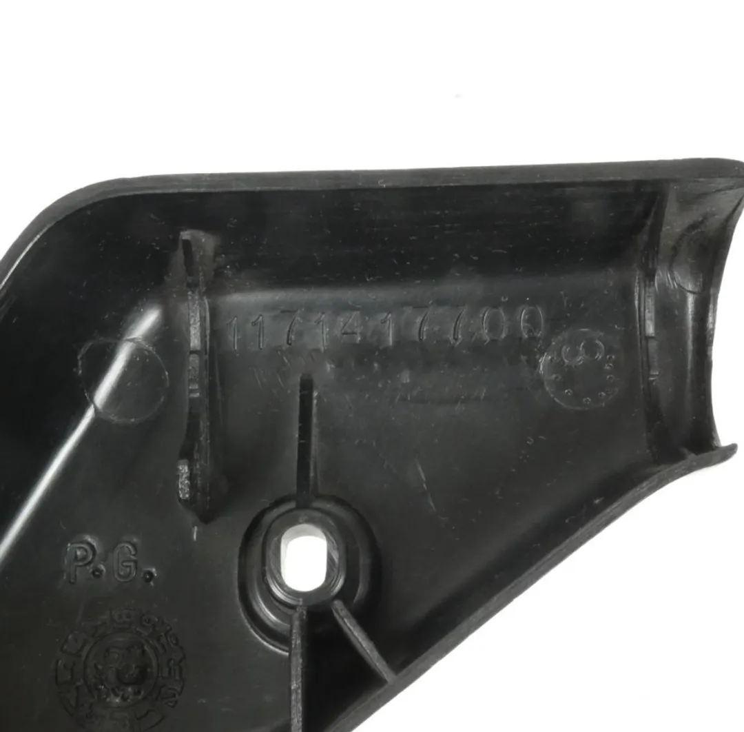 Peugeot Scooter 50ST Voorvorkbeschermer - Links - Zwart/Zilver