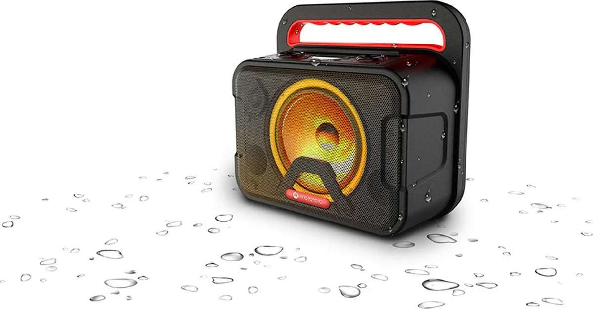 Motorola Sonic Maxx 810 Bluetooth Speaker - Zwart - afbeelding 4 van 6