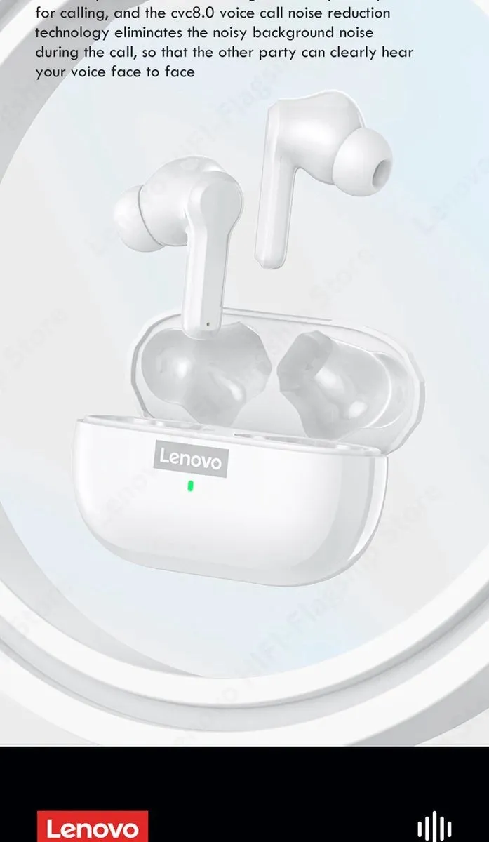 Lenovo Thinkplus LP1S Live Pods - Wit