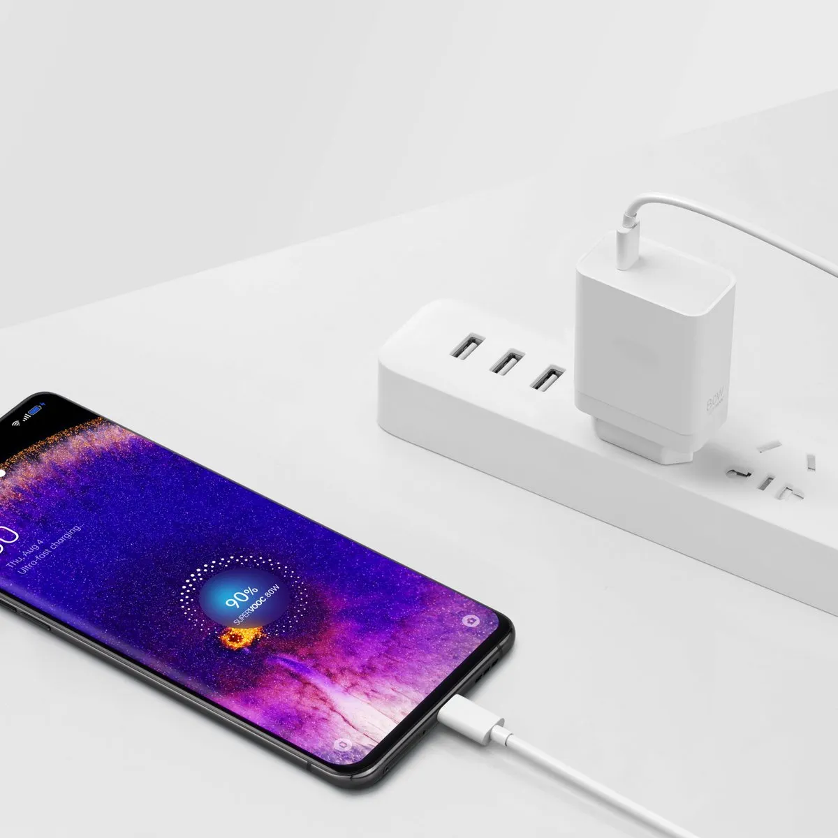 OPPO SuperVOOC 45W Power Adapter - Wit