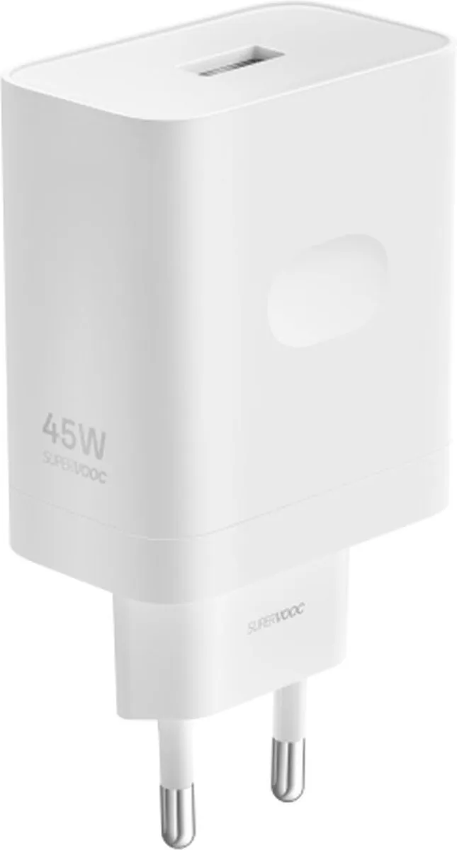 OPPO SuperVOOC 45W Power Adapter - Wit - afbeelding 6 van 6
