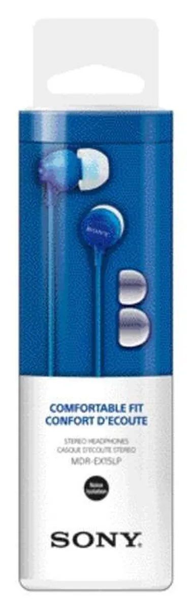 Sony MDR-EX15LPB In-ear Oordopjes - Blauw