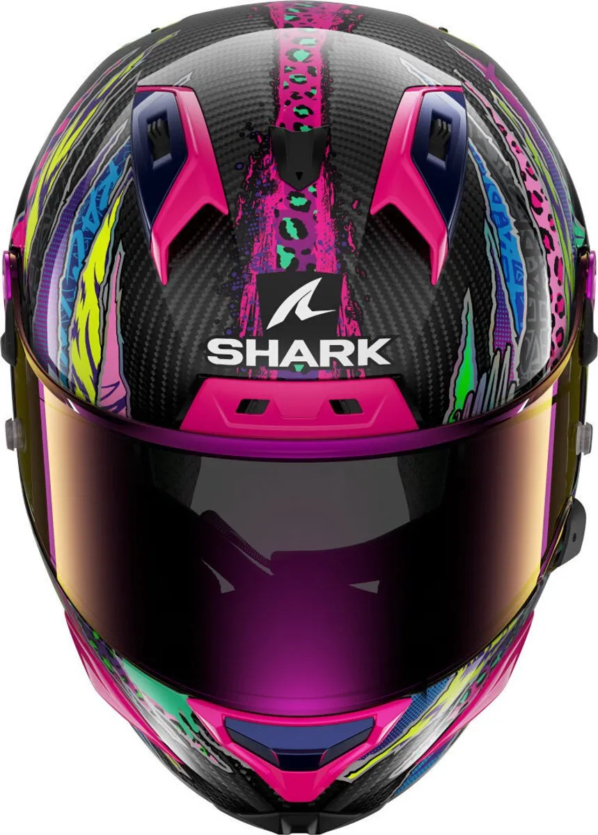 Shark Aeron Fawn Carbon Integraalhelm - Maat L