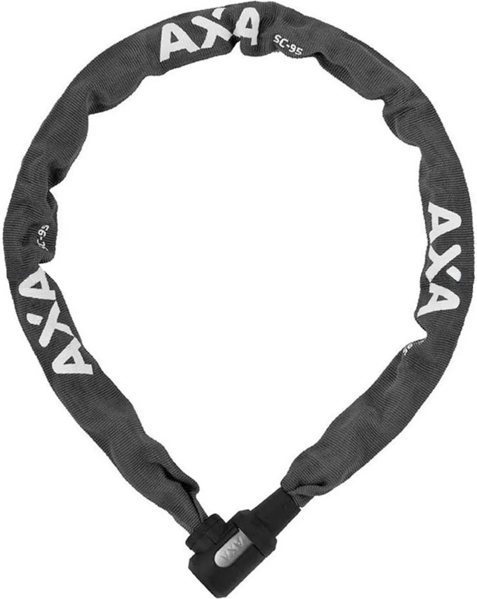 AXA Securado BIS1653 Kettingslot 95cm - 5,5mm - Zwart - afbeelding 5 van 6