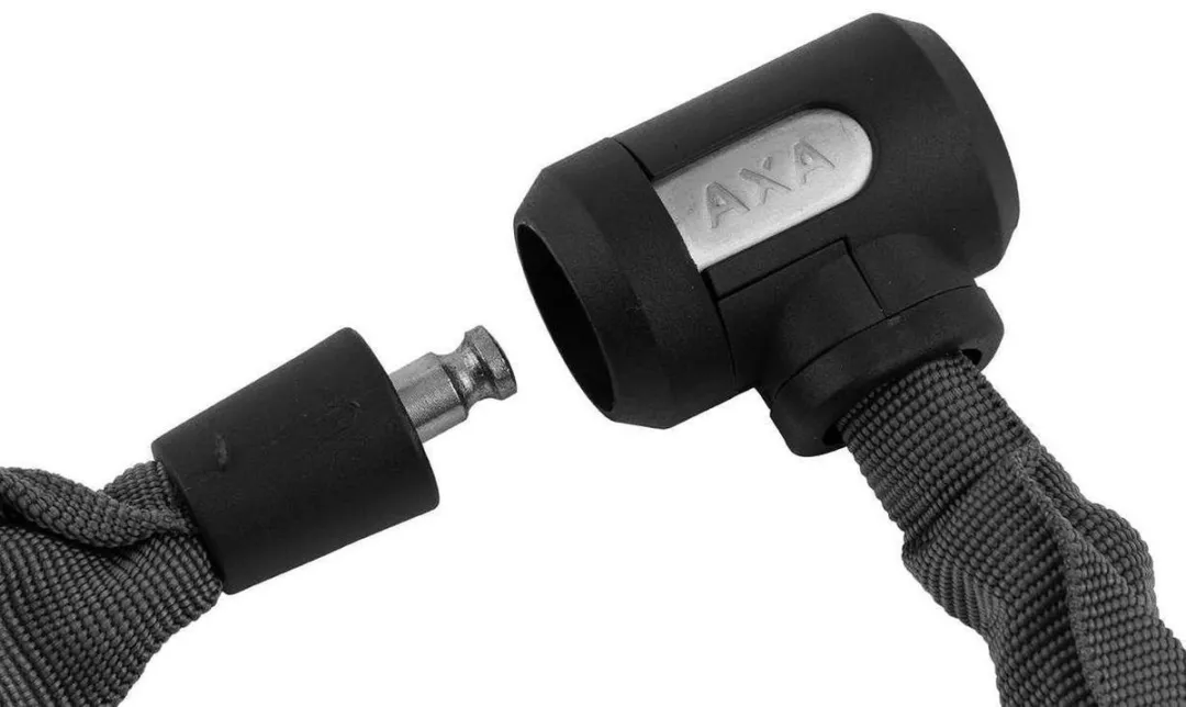 AXA Securado BIS1653 Kettingslot 95cm - 5,5mm - Zwart - afbeelding 3 van 6