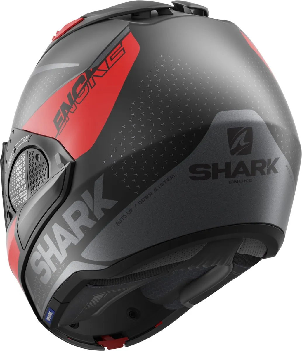 Shark EVO GT ENCKE Motorhelm - Maat XS - Rood