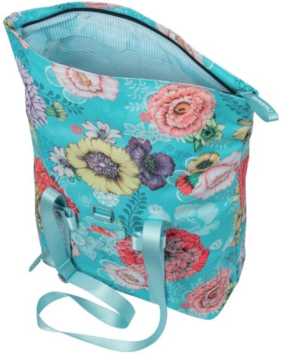 Basil Bloom Field Fietstas 15-20L - Blauw