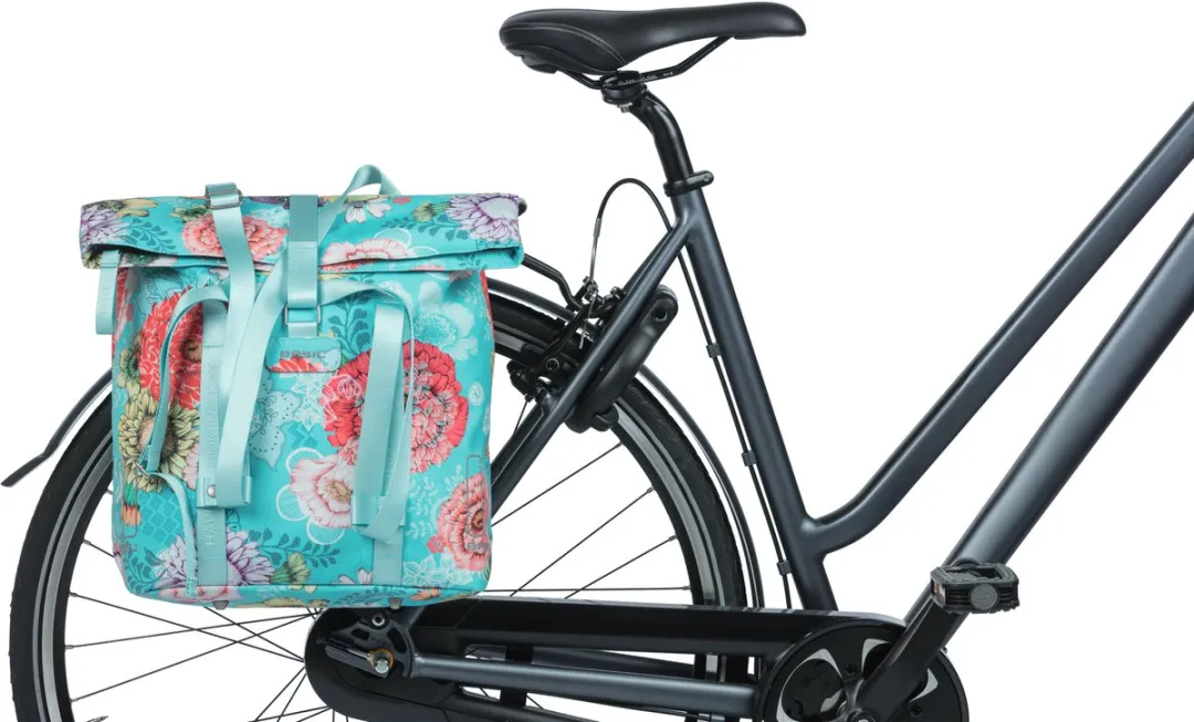 Basil Bloom Field Fietstas 15-20L - Blauw