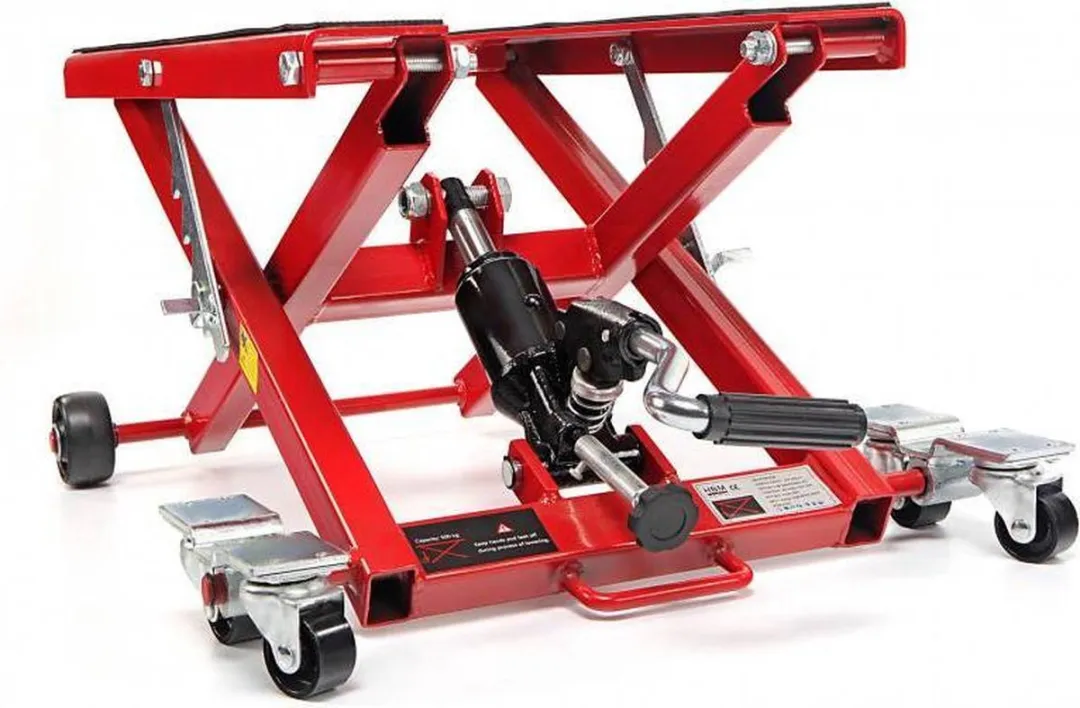HBM Motorlift Verrijdbaar 500kg - Rood