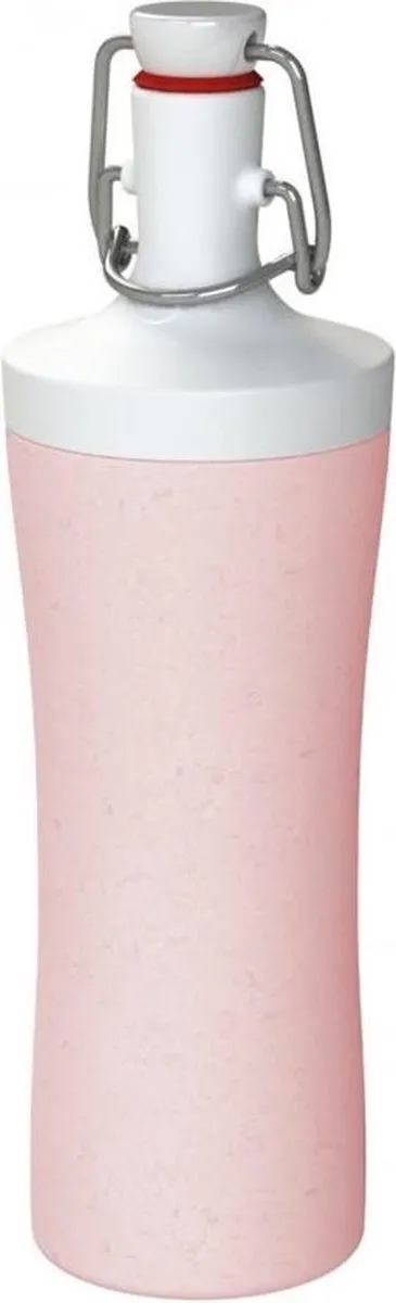 Koziol Plopp To Go Waterfles 425ml - Organic Roze