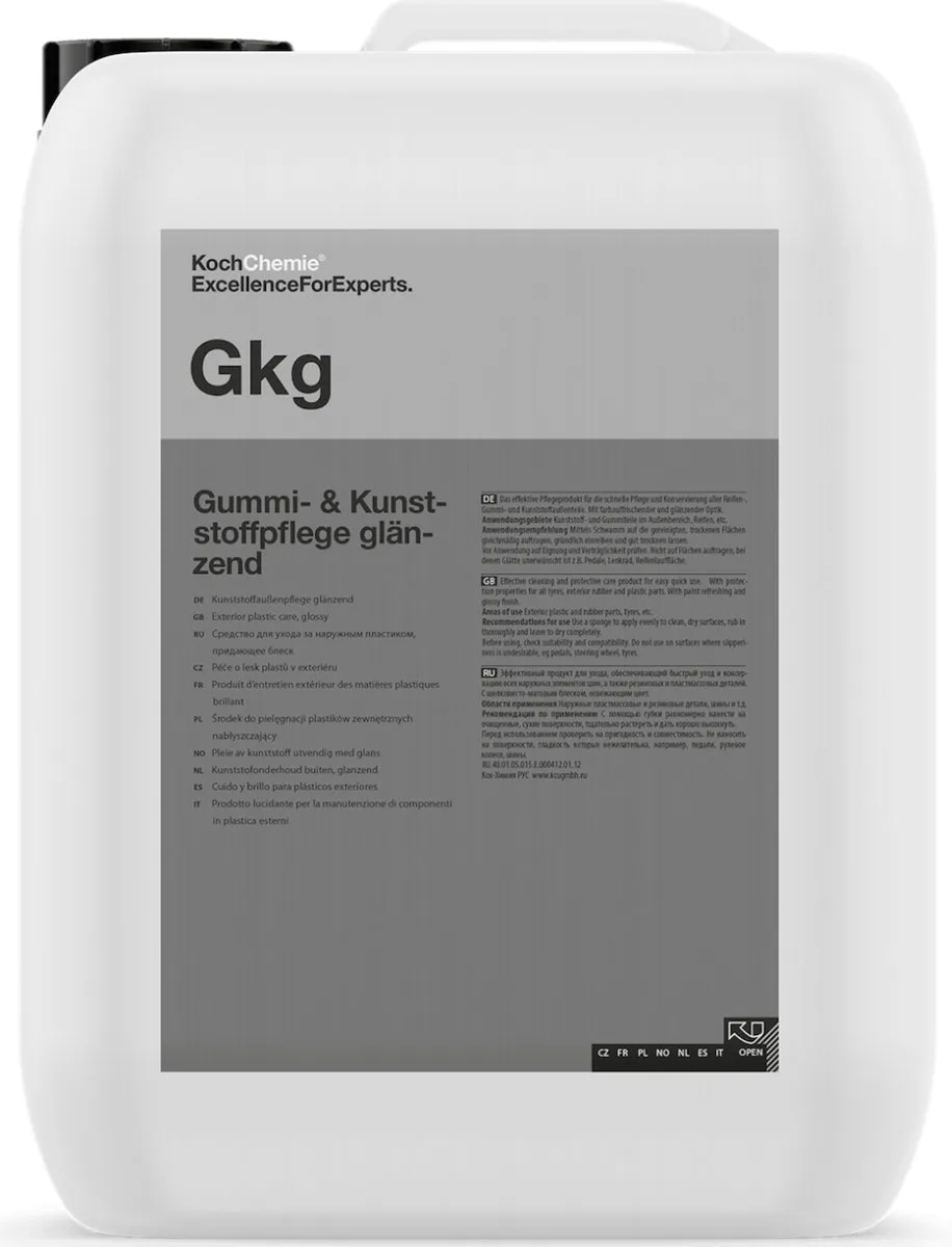Koch Chemie Gummi & Kunststof Glans 10L