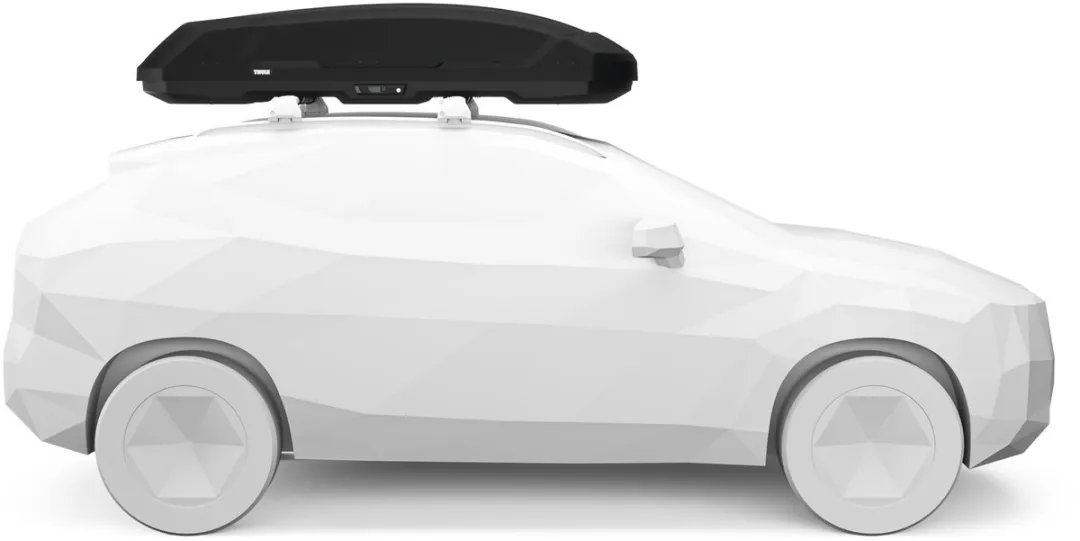 Thule Force 3 XL Dakkoffer 500L - 75kg - Zwart