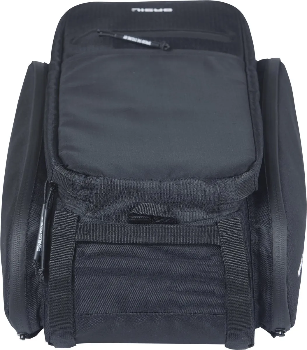Basil Move Bagagedragertas 13L - Zwart