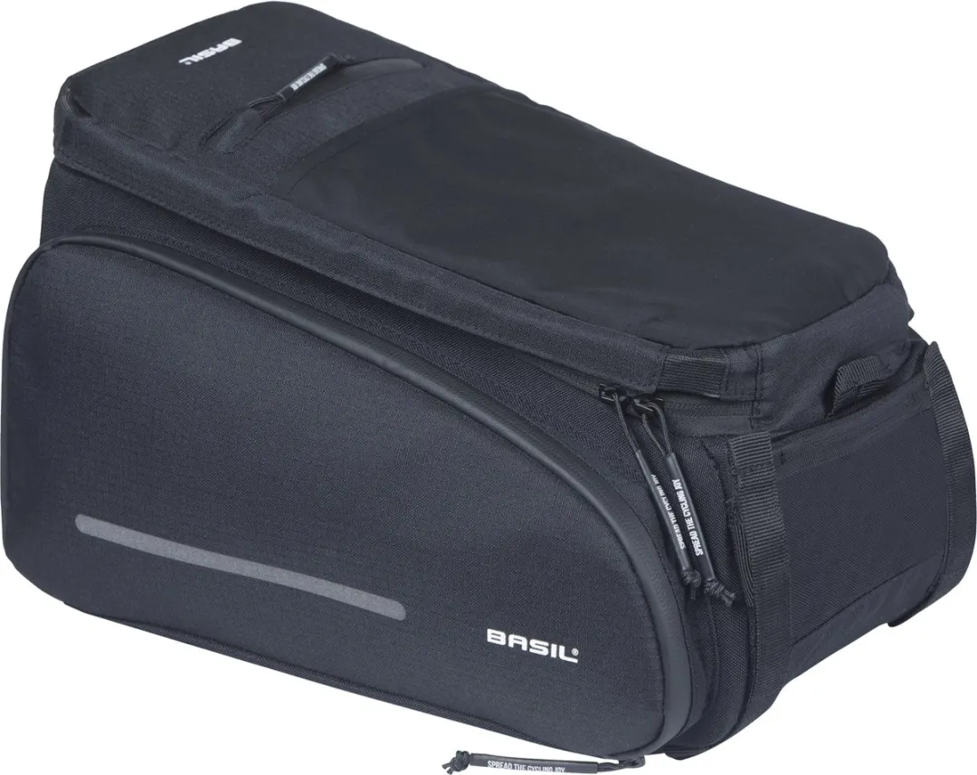 Basil Move Bagagedragertas 13L - Zwart