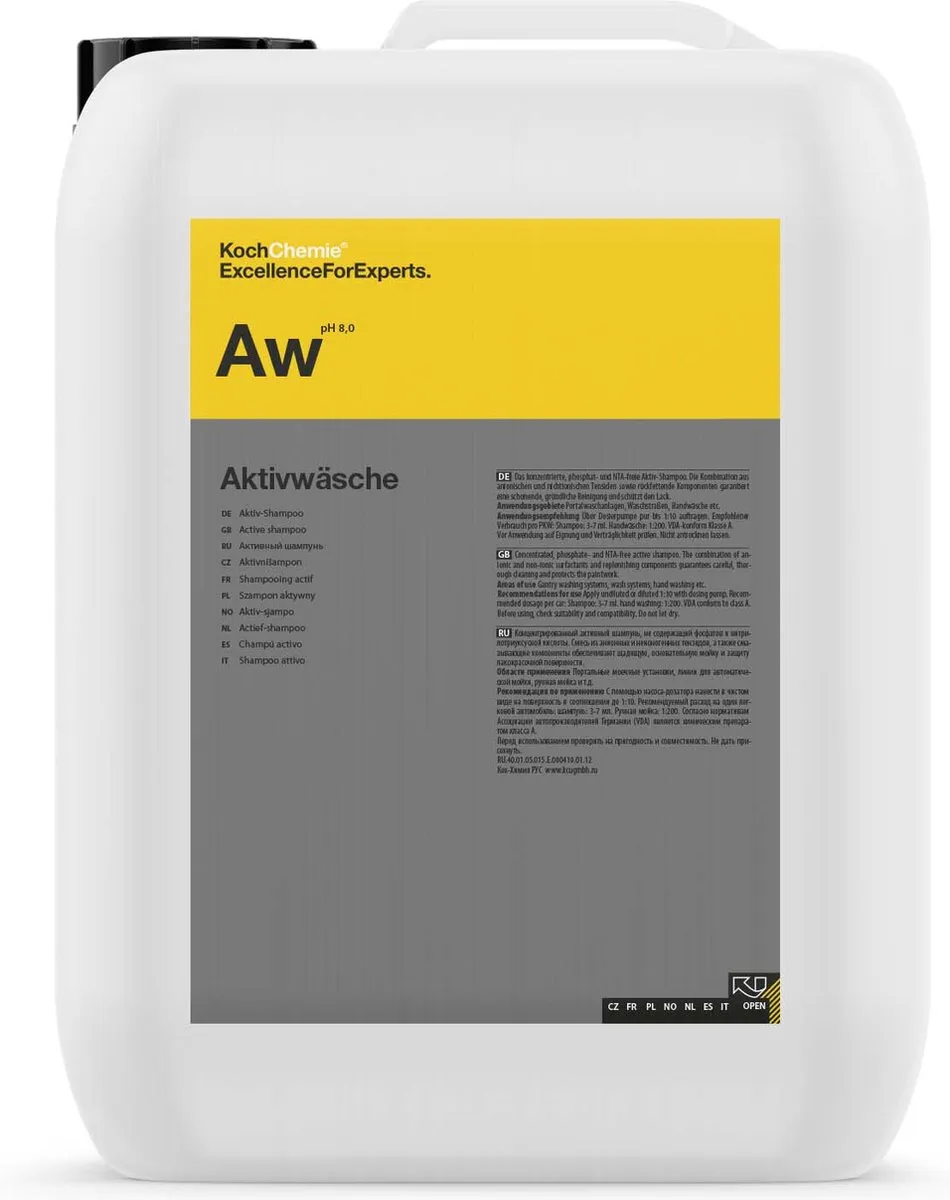 Koch Chemie Aktivwäsche Autoshampoo 10L