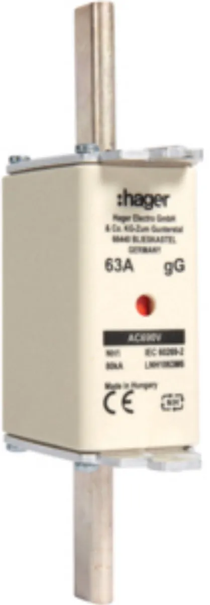 Hager LNH1063M6 MESPatroon NH1 63A