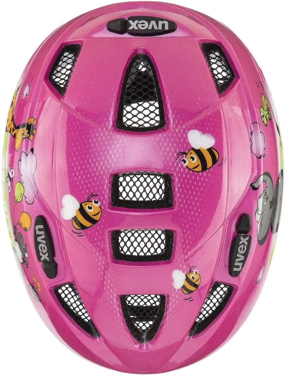Uvex Kid 2 Fietshelm - 46-52cm - Pink/Playground