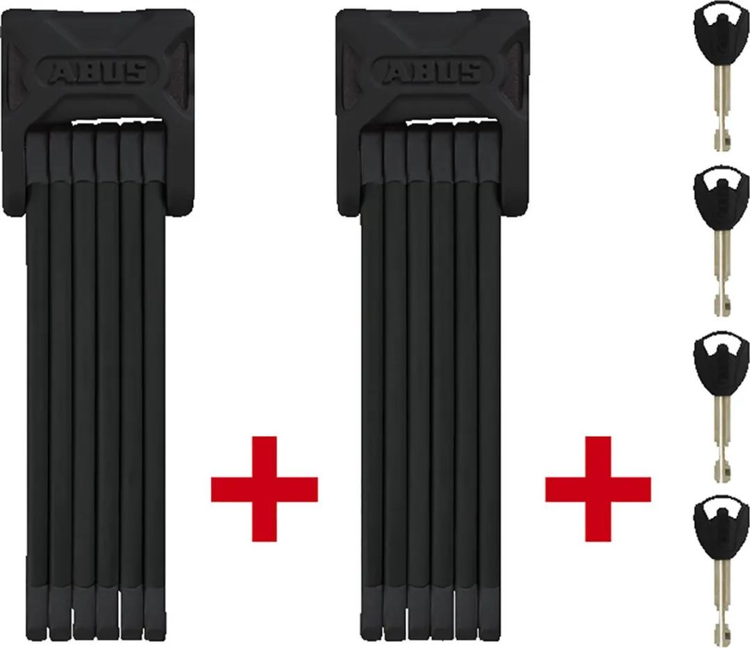 ABUS Bordo 6000K/90 Twin-Set - 2x90cm - Zwart - afbeelding 6 van 6