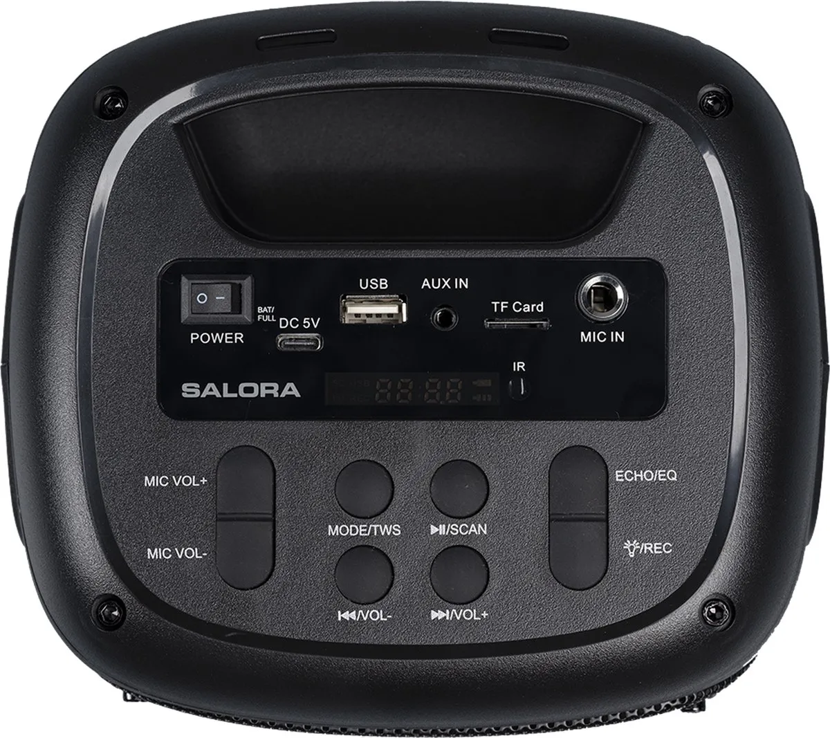 Salora PARTYBOX100 Partybox - 100W - Zwart