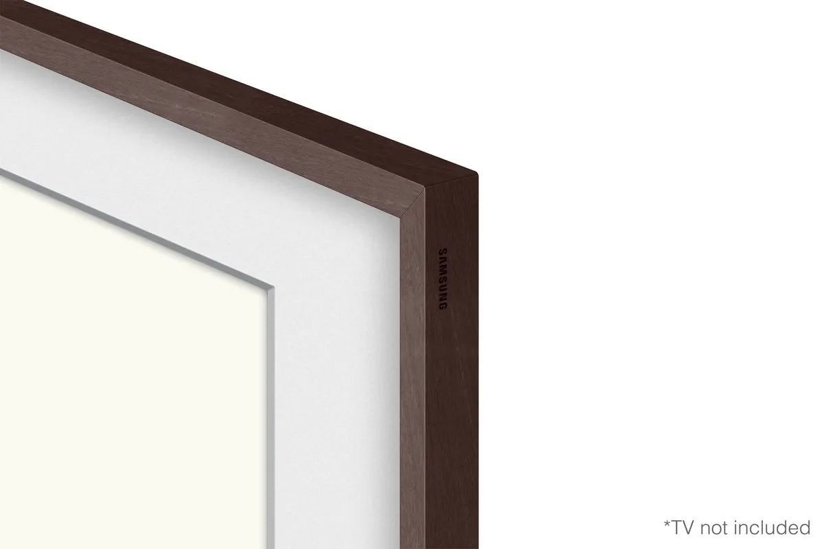 Samsung The Frame 2021 50" Lijst - Walnoot
