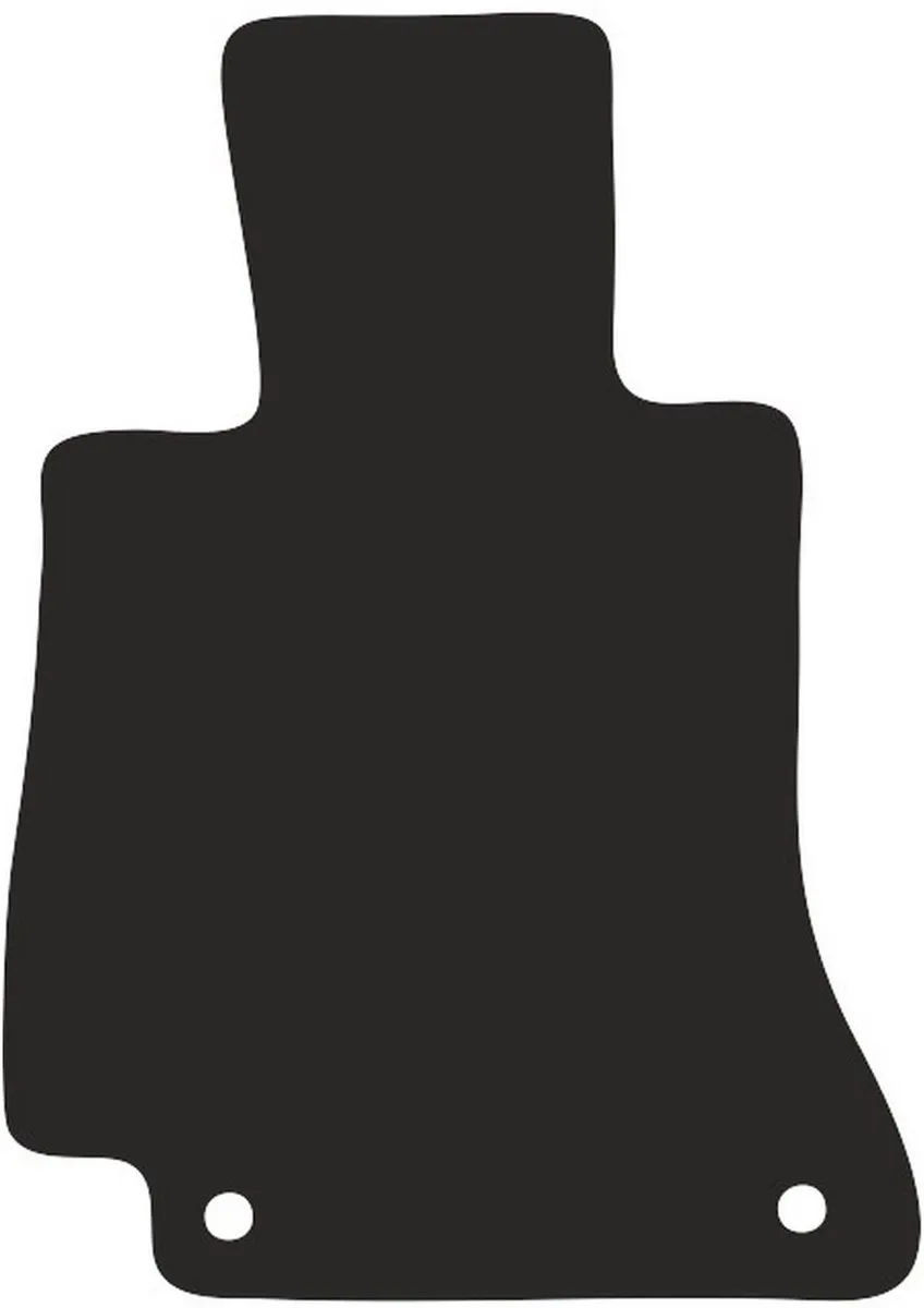 Mercedes Polyamide Bestuurdersmat - Zwart
