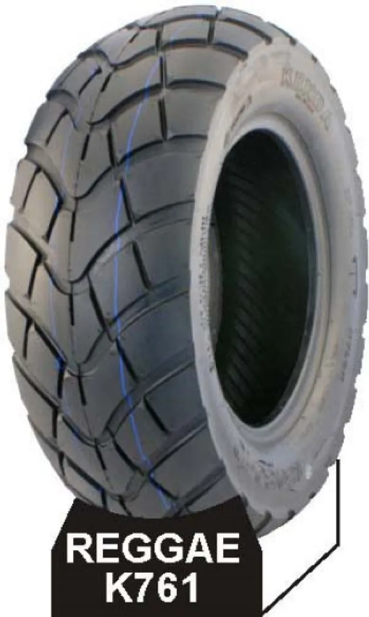 Kenda K761 Reggae Pneu Crampon 150/80-10 Scooter - 65L - Zwart