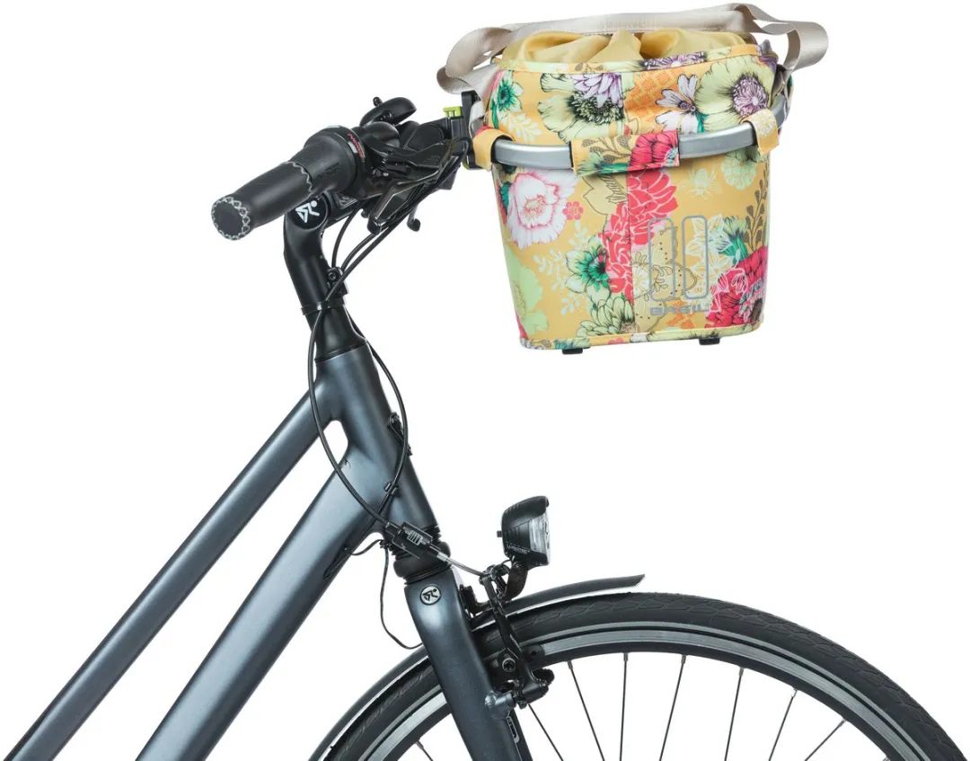 Basil Bloom Field Carry all Fietsmand KF - Voorop - 15 Liter - Geel