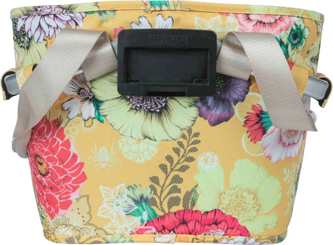 Basil Bloom Field Fietsmand Voorop - 15L - Geel - afbeelding 6 van 6