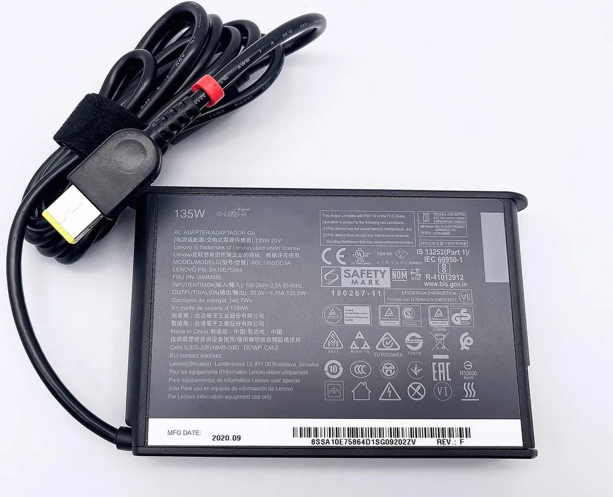 Lenovo 135W Slim Adapter GX20Z46271