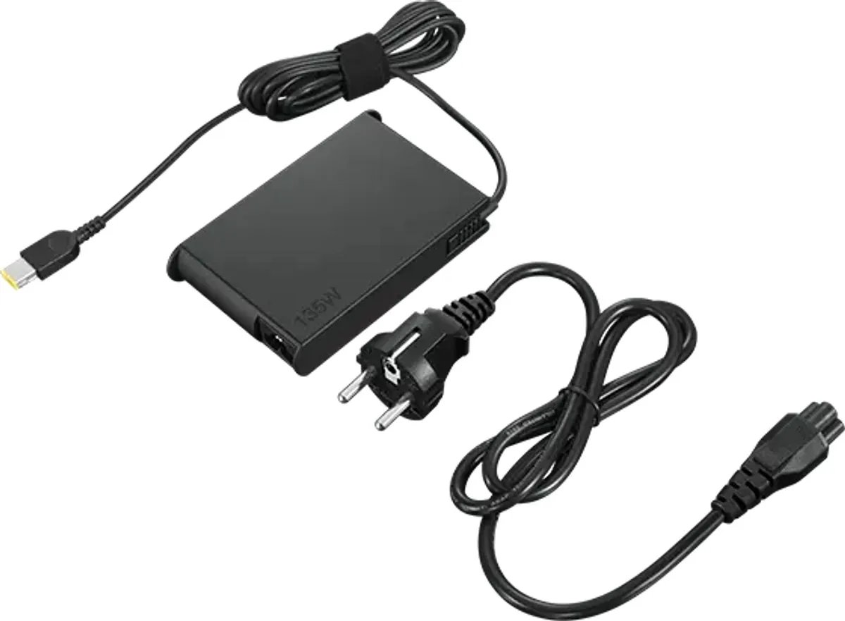 Lenovo 135W Slim Adapter GX20Z46271 - Zwart