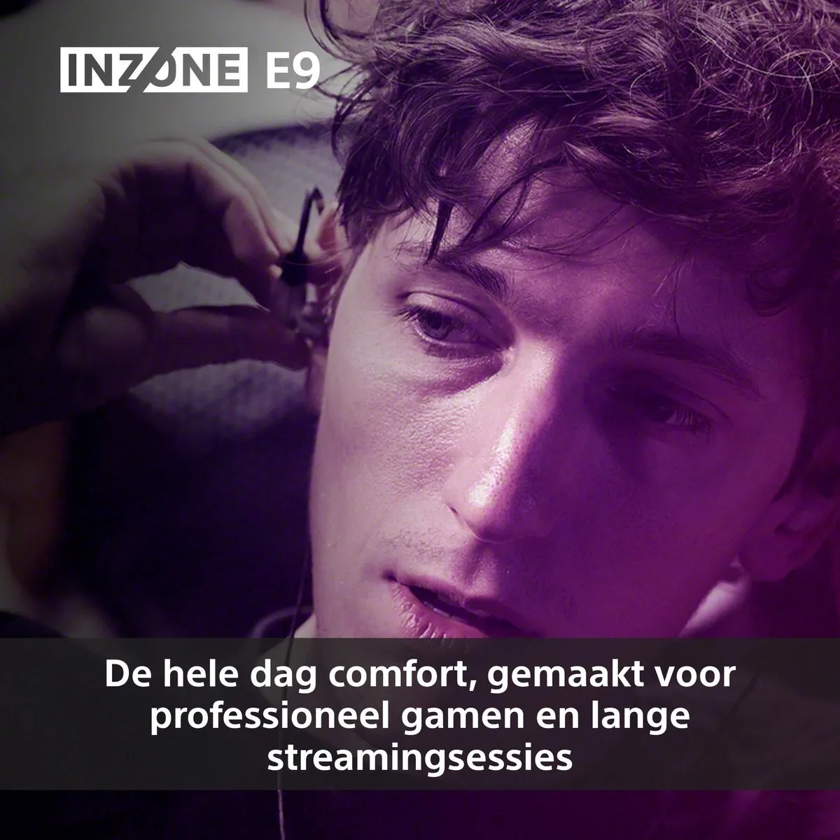 Sony INZONE E9 In-ear Gaming Oordopjes - Zwart - afbeelding 6 van 6