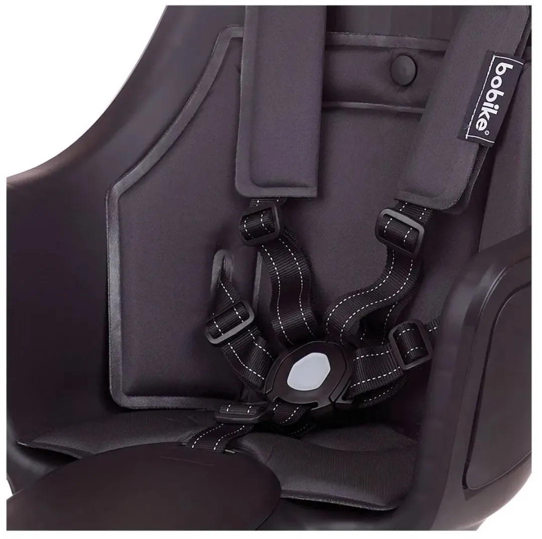 Bobike Exclusive Tour Maxi Plus LED Fietsstoeltje Achter - DB - Urban Black