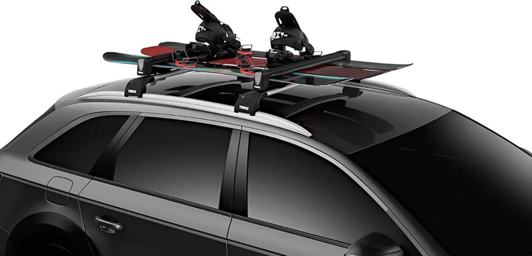 Thule SnowPack L Aluminium - Zwart