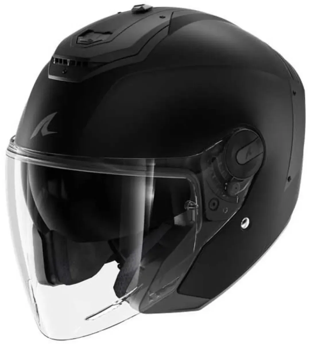 Shark RS Jet Blank Mat Zwart L - afbeelding 6 van 6
