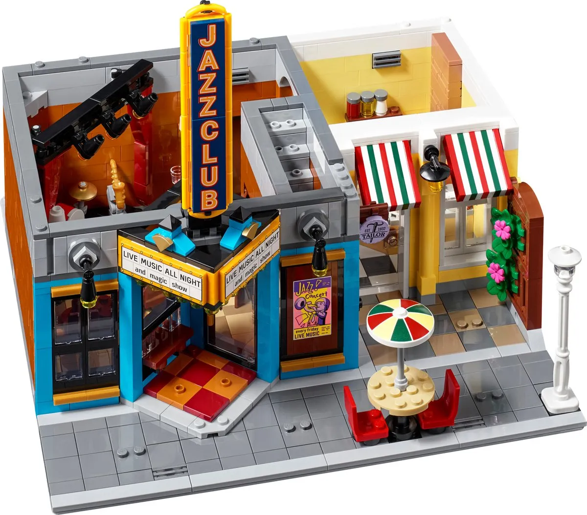 LEGO 10312 Jazz Club - 2899 Stukken