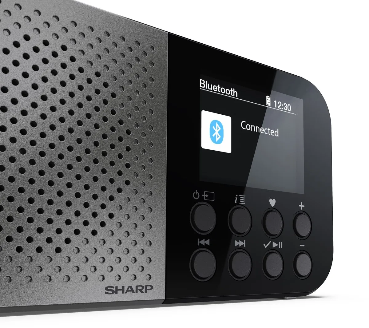 Sharp DR-P520(GY) DAB+/FM Radio - Grijs