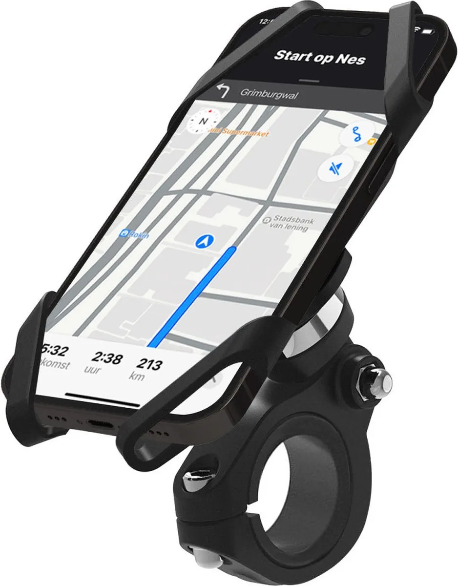 Ringke Spider Grip Mount - Fietshouder Smartphone - Zwart