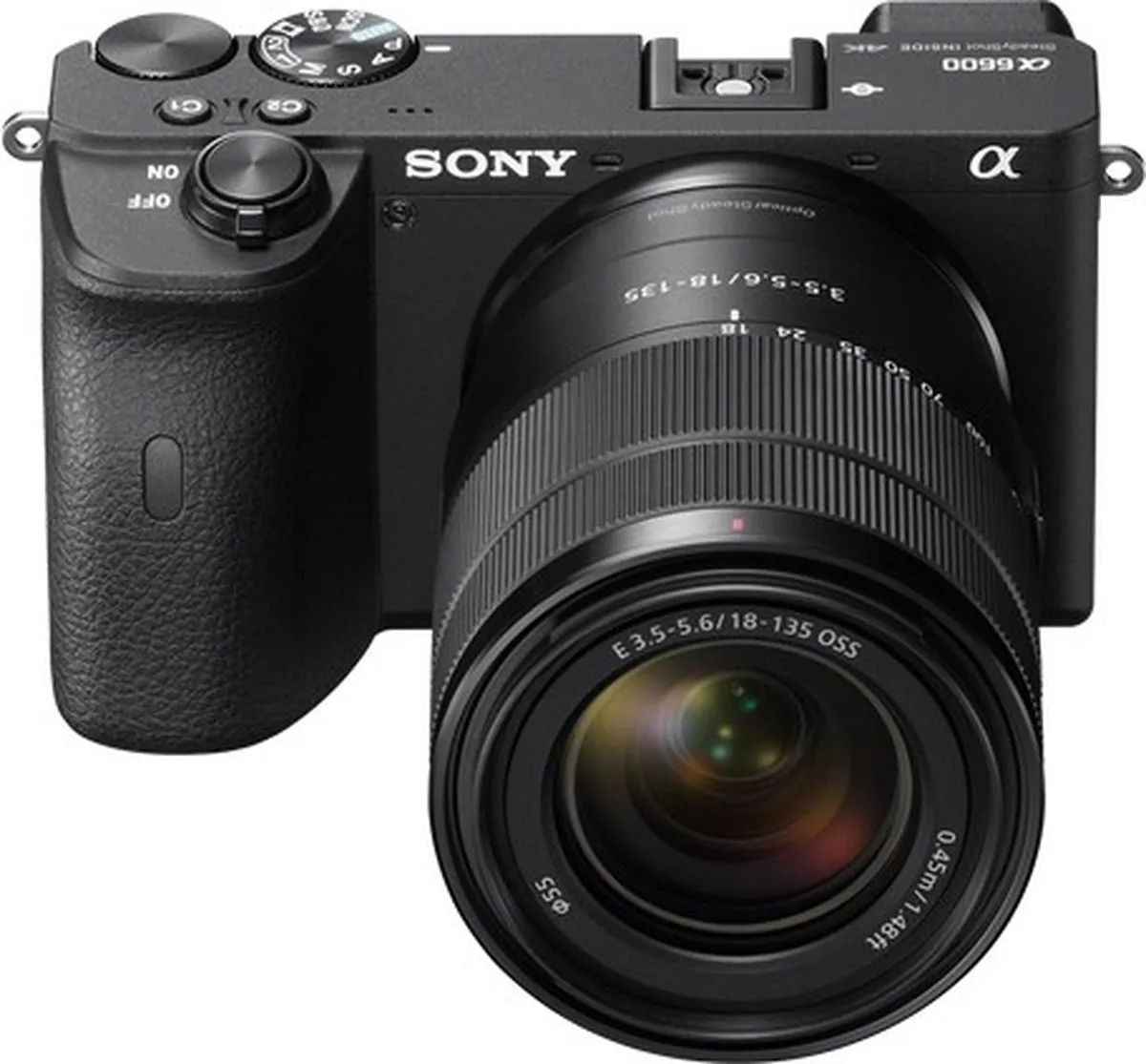 Sony A6600 ILCE6600MB.CEC Spiegelloze camera - 60fps - Zwart
