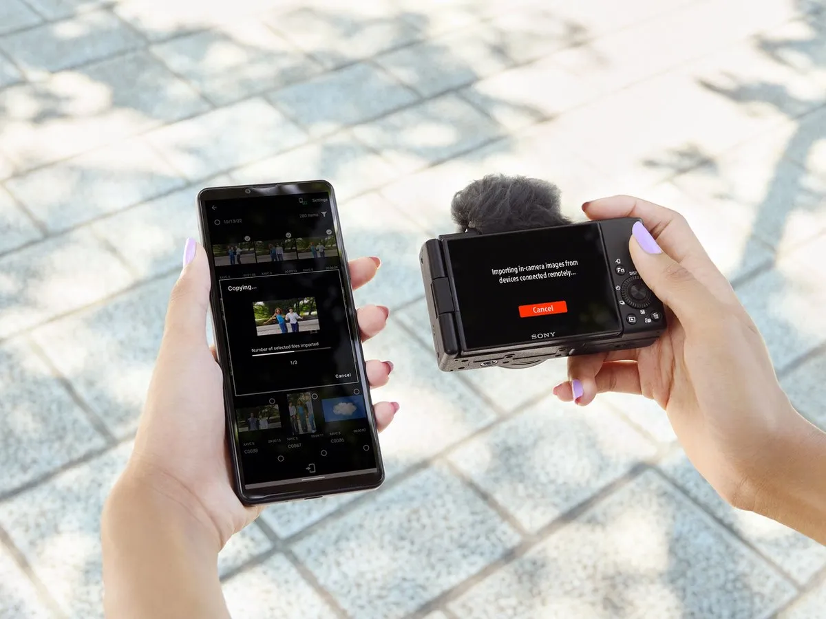 Sony ZV-1F Vlogcamera - Zwart