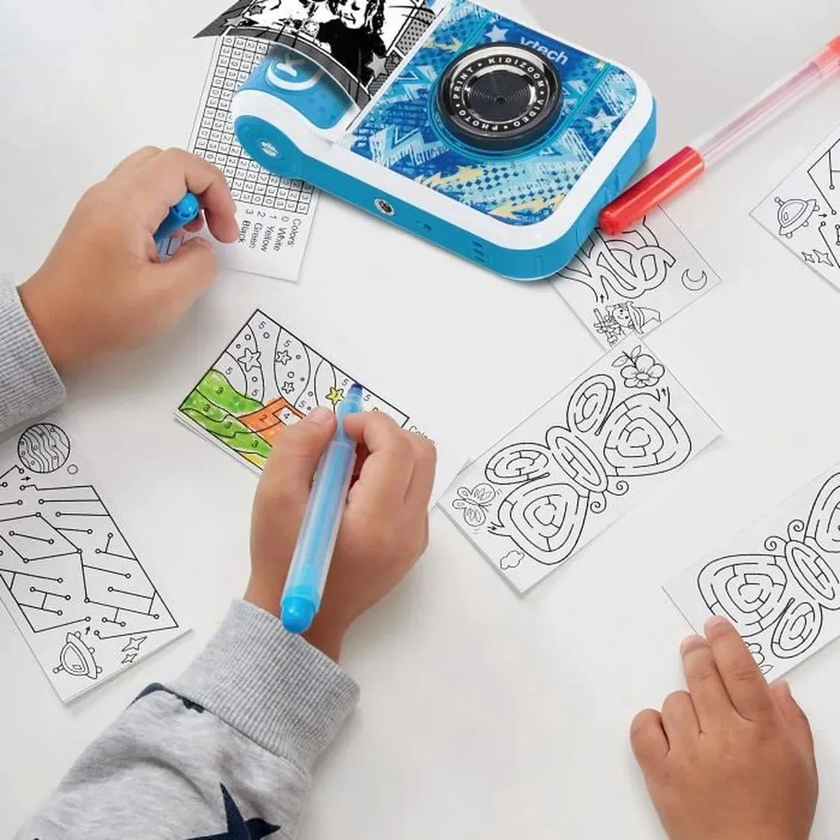 VTECH - KIDIZOOM PRINT CAM GRAFFITI - Blauw