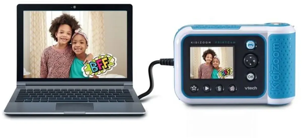 VTECH - KIDIZOOM PRINT CAM GRAFFITI - Blauw